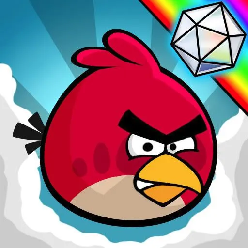 Angry Birds, lámina para colorear - colorearrr