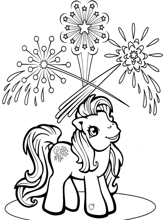 Mi Pequeño Pony (my litlle pony)para dibujar pintar colorear e ...