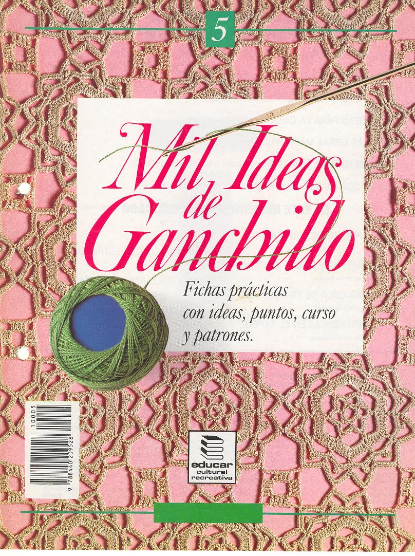 lanes asgaya: REVISTA "MIL IDEAS DE GANCHILLO 5"