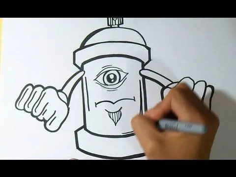 lata de Aerosol de un ojo | Wizard art - by Wörld - YouTube