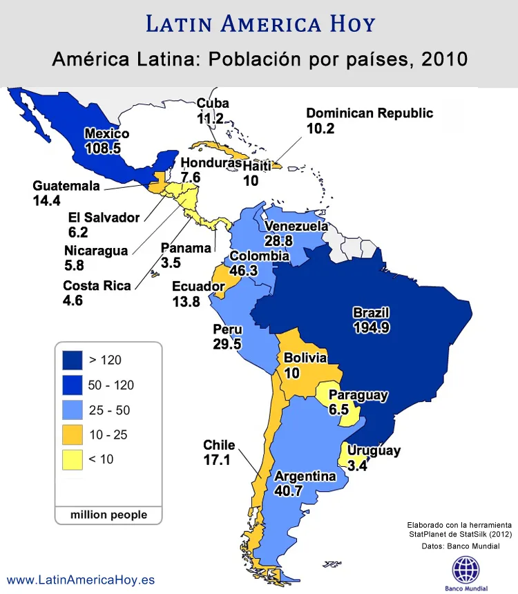 Latinoamérica en 7 mapas | Latin America Hoy