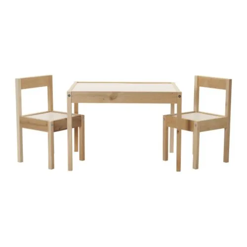 LÄTT Mesa para niños con 2 sillas - - IKEA