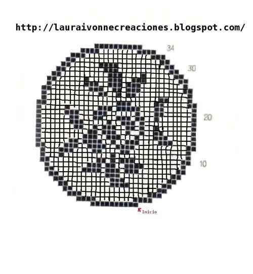 Laura Ivonne Creaciones | Crochet FILET | Pinterest