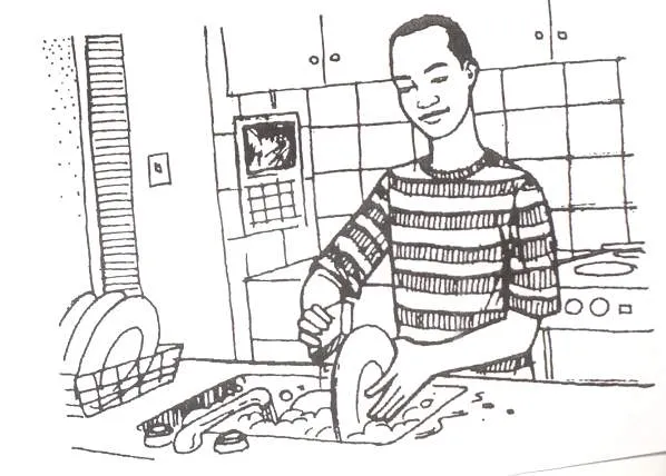Lavar los platos dibujos - Imagui