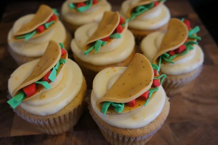 Leaf & Crumb's Fiesta Cupcakes! Blood Orange Cake | Orange Zest ...