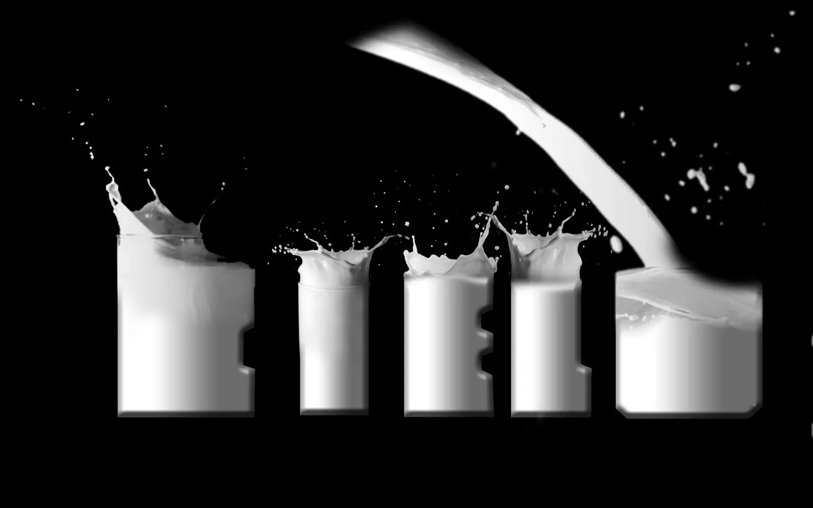 La Leche Impresionante Efecto Tipografía en Photoshop | Brown ... La Leche Impresionante Efecto Tipografía en Photoshop | Brown ...