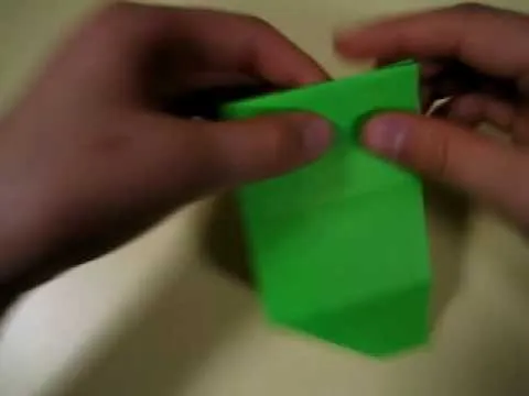 Lechuga, letuce en origami - YouTube