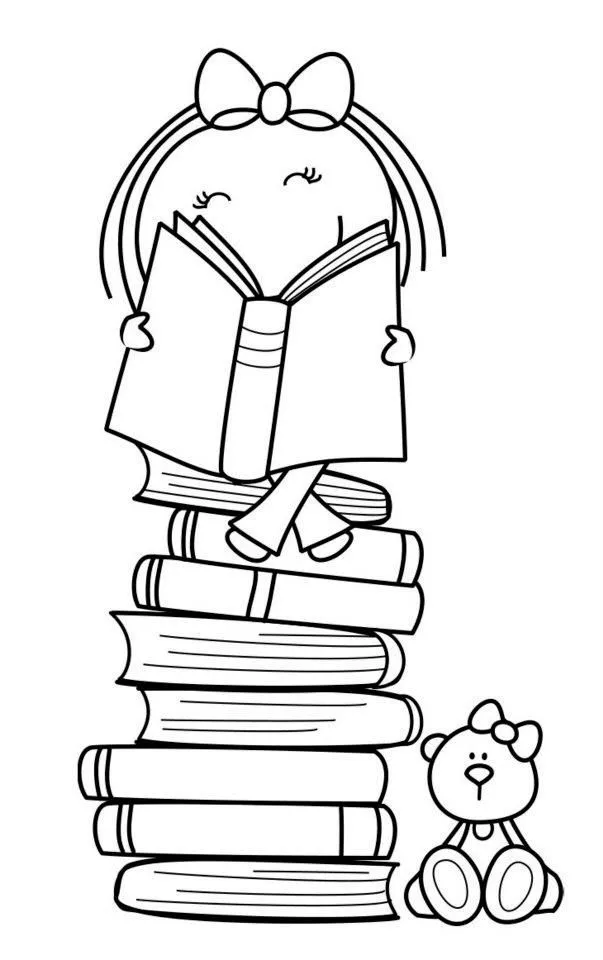 LecturImatges: la lectura en imatges | Coloring book pages, Coloring pages,  Digi stamps