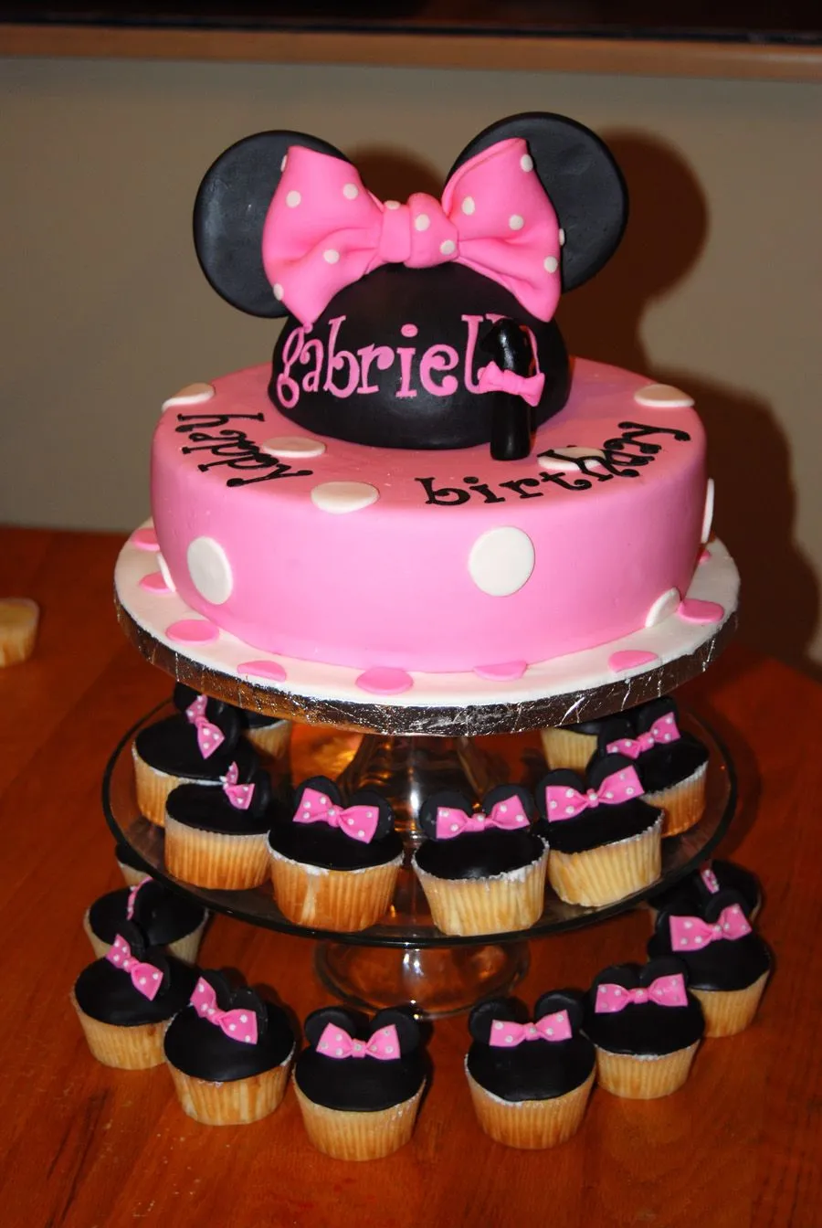 Leelees Cake-abilities: Minnie Mouse Cupcake Tower