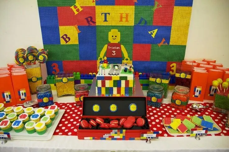Lego - Decoración De Fiestas De Cumpleaños : Fiestas y todo Eventos