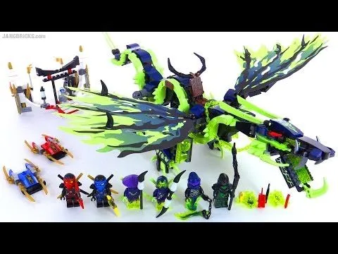 LEGO Ninjago Attack of the Morro Dragon reviewed! set 70736 - YouTube