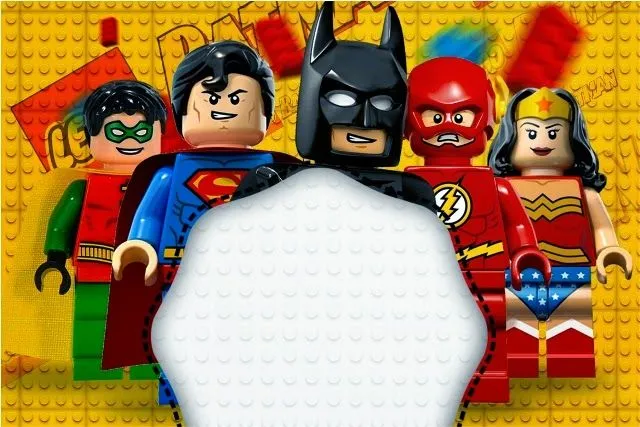 Lego Película: Invitaciones para Imprimir Gratis. | Ideas y ...
