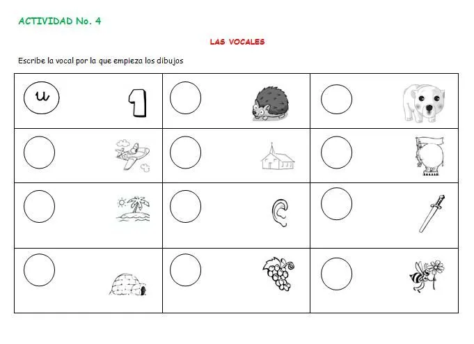 Actividades para lectoescritura en preescolar - Imagui