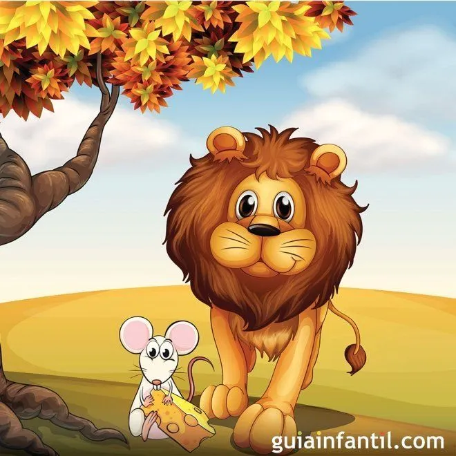 El león y el ratón. Fábula con moraleja - Fábulas para niños en ...