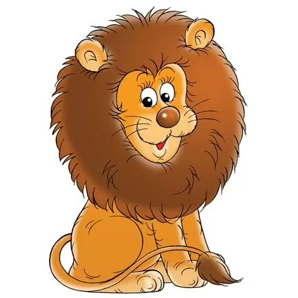 Caricaturas de leones tiernos - Imagui