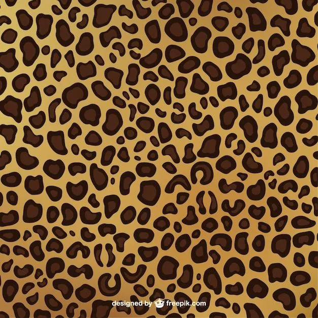 Leopard Print Pattern Vector | Free Download