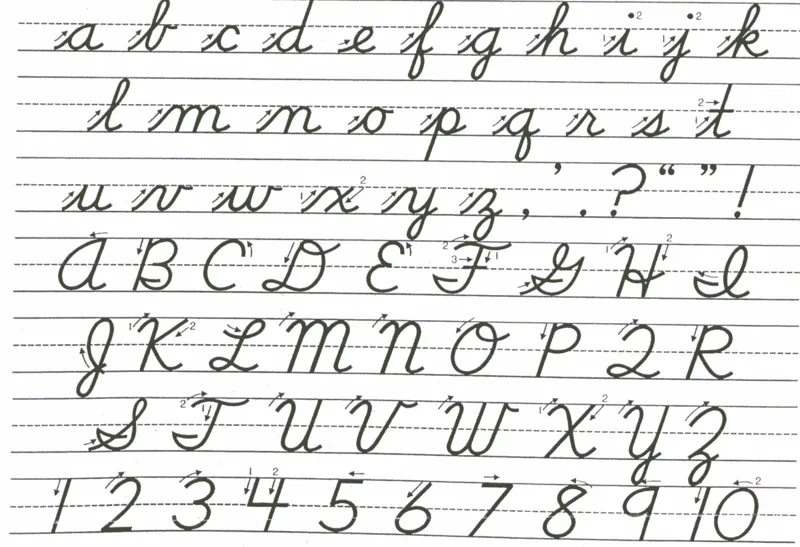 Letras abecedario manuscrito - Imagui