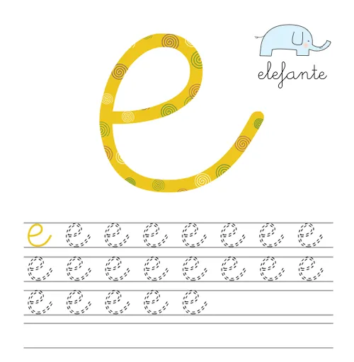 La letra E | e ~ La Eduteca | ideas para preescolares | Pinterest