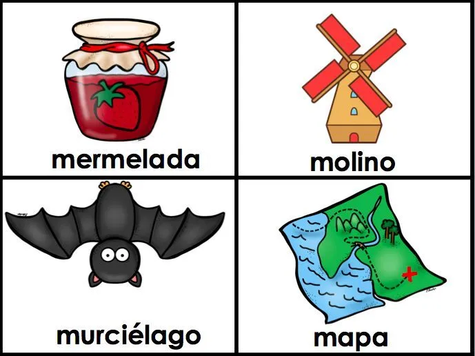 Letra Mm (ma, me, mi, mo, mu) BUNDLE | Spanish Alphabet, Flashcard ...