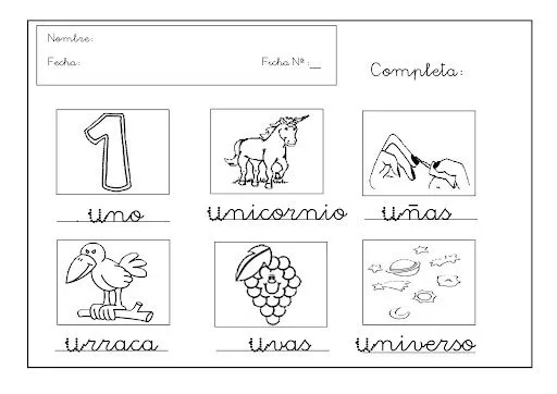 Imagenes con la letra u para niños - Imagui