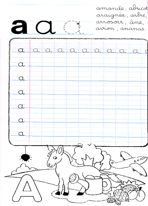 letra a para pintar y ejercitar dibujo para colorear OjoconelArte.cl ... letra a para pintar y ejercitar dibujo para colorear OjoconelArte.cl ...