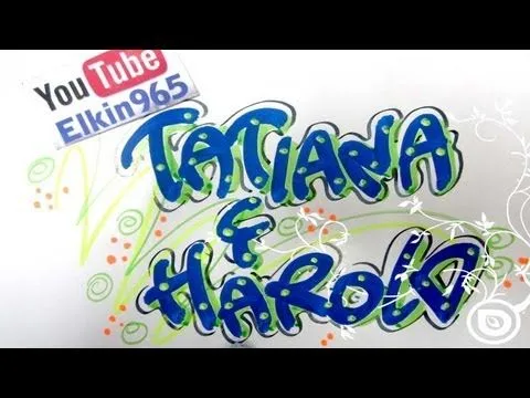 Letra timoteo - nombres decorados Suscriptor - YouTube