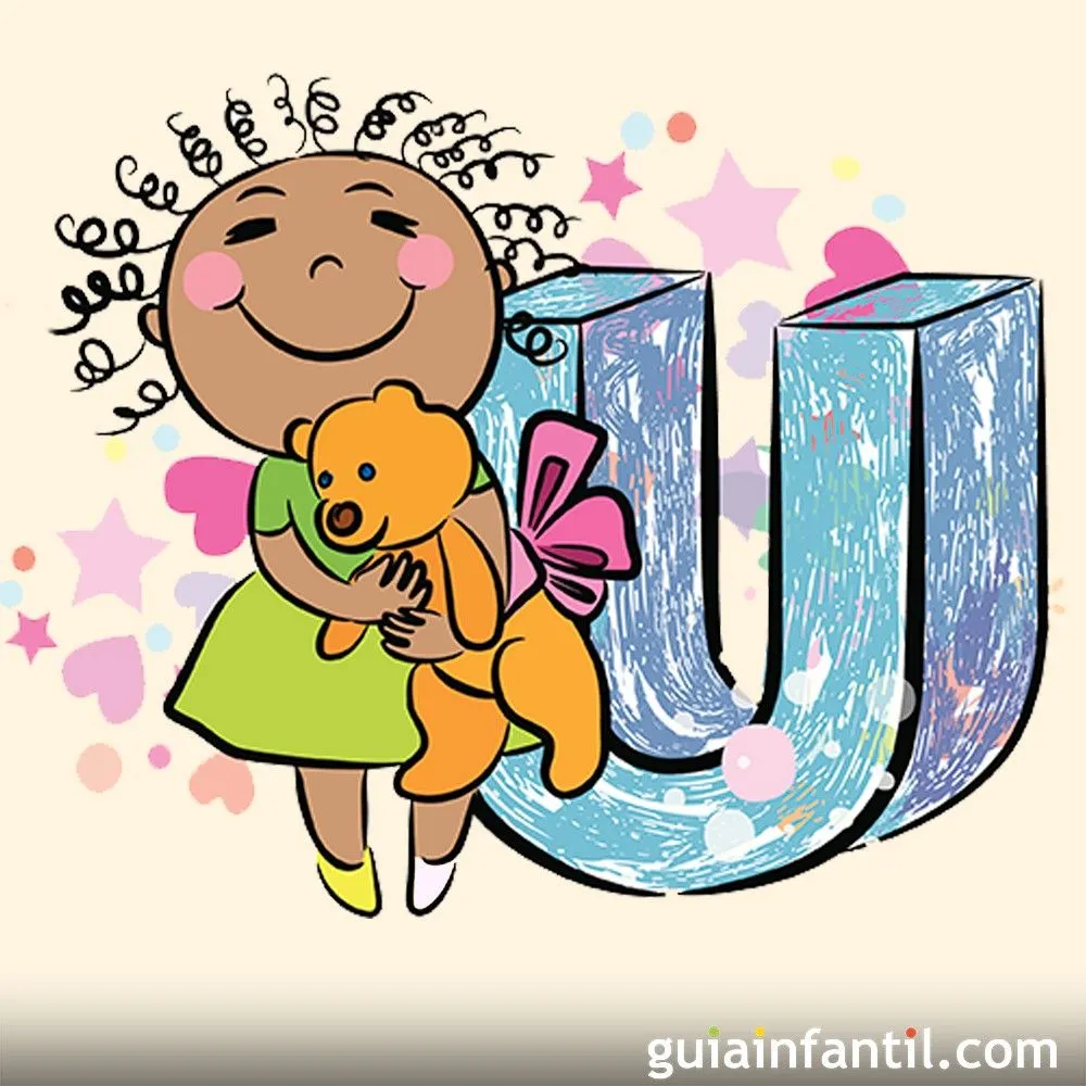 La letra U, la última vocal - Poema corto para niños sobre las vocales
