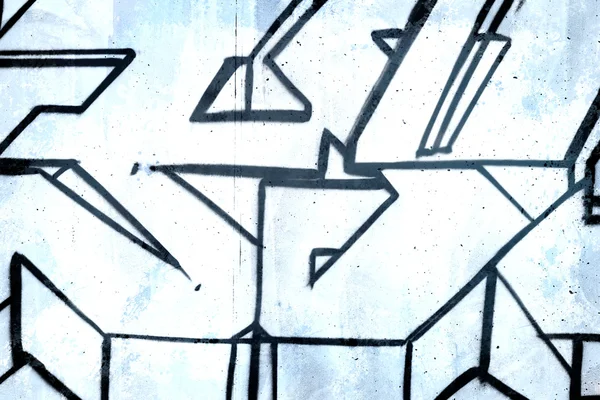 Letras 3D sobre la vieja pared sucia, hip-hop urbano de fondo gris ...