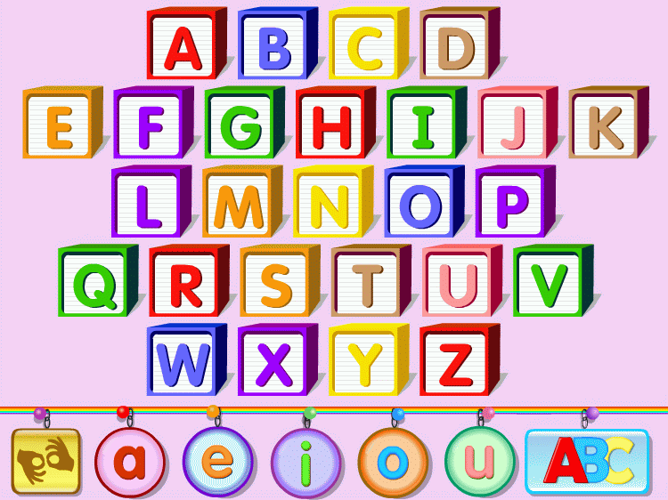Imágenes del abecedario animado - Imagui