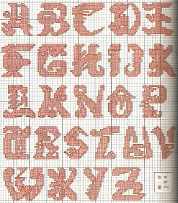 Un abecedario oriental, para mí es muy bonito, con sus letras ... Un abecedario oriental, para mí es muy bonito, con sus letras ...