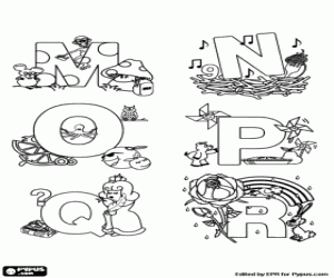 Desenhos de Alfabeto decorado para colorir , desenhos de Alfabeto ... Desenhos de Alfabeto decorado para colorir , desenhos de Alfabeto ...