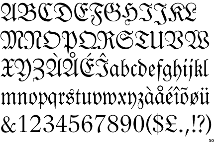 Imagenes del abecedario de letras goticas - Imagui
