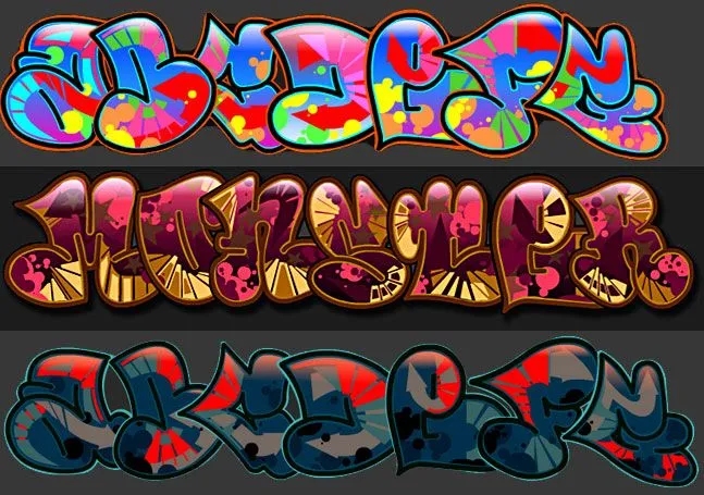 Letras de graffitiHase,graffiti,letras abc graffiti ,pintura mural ...