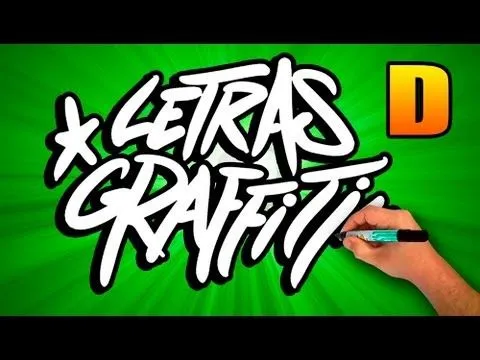 Letras de Graffiti Alphabet Styles Letter D - YouTube