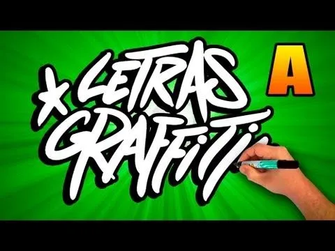 Letras de Graffiti Alphabet Styles Letter A. - YouTube