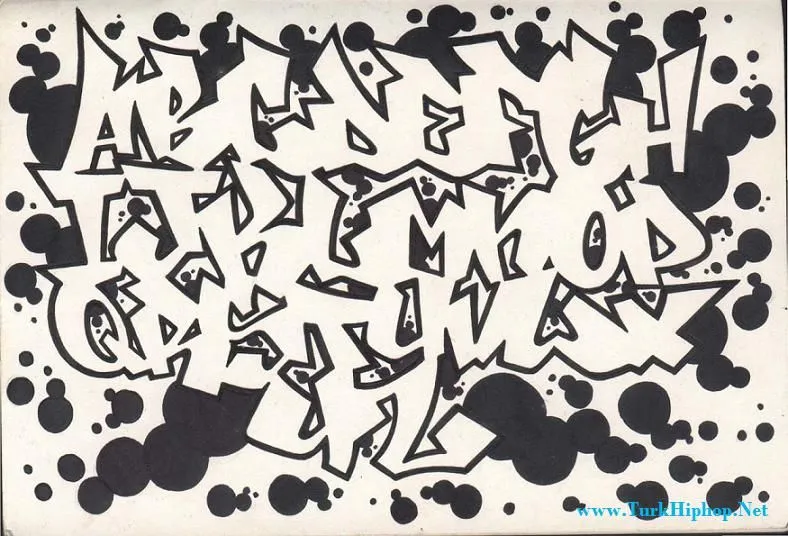 El abecedario en graffiti 2014 - Imagui