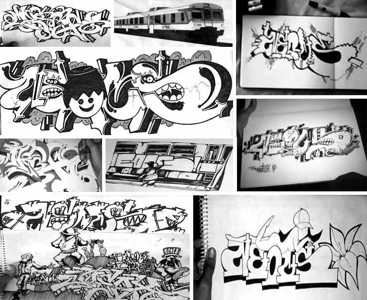Adornos para graffitis - Imagui