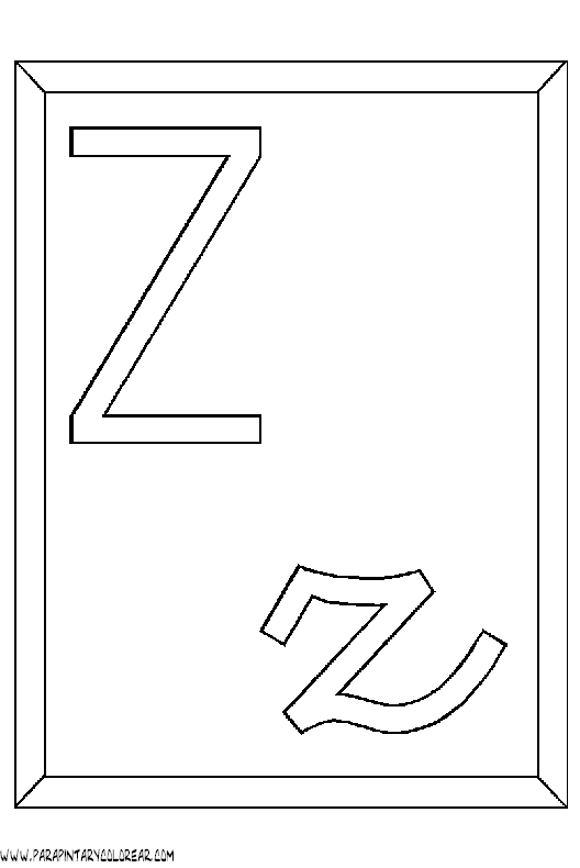 letras-para-colorear-z
