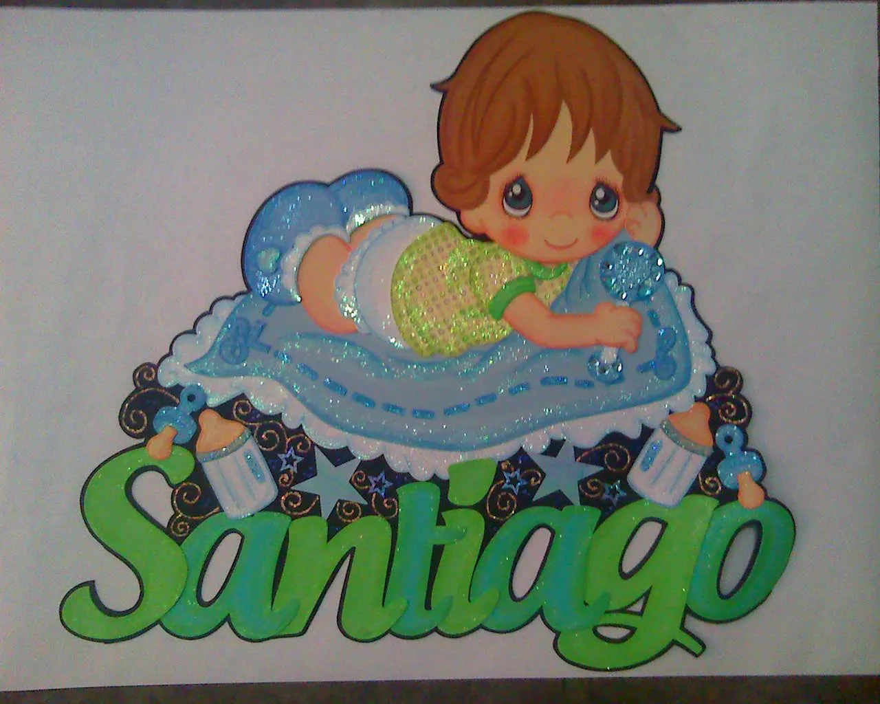 Letrero y trabajo para Baby Shower en fomi ~ Fomiart Letrero y trabajo para Baby Shower en fomi ~ Fomiart