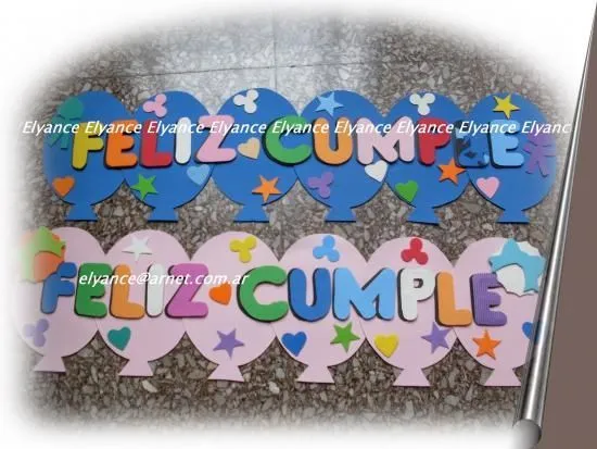 letrero de globos en foami - Buscar con Google | cumpleaños ... letrero de globos en foami - Buscar con Google | cumpleaños ...
