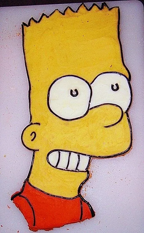Lettas Bart - Simpson - Torte (Rezept mit Bild) von letta22 ...