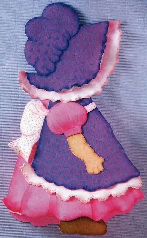 Muñeca de Goma EVA para guardar el pijama | Manualidades | Pinterest