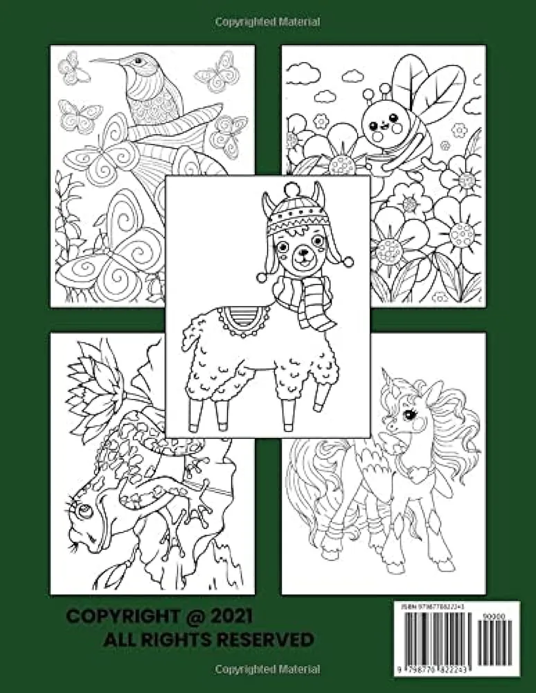 Libro para colorear de animales de la selva para niños de 8 a 12 años: más  de 45 páginas para colorear de animales de la selva (regalos increíbles para  niños) : Publications,