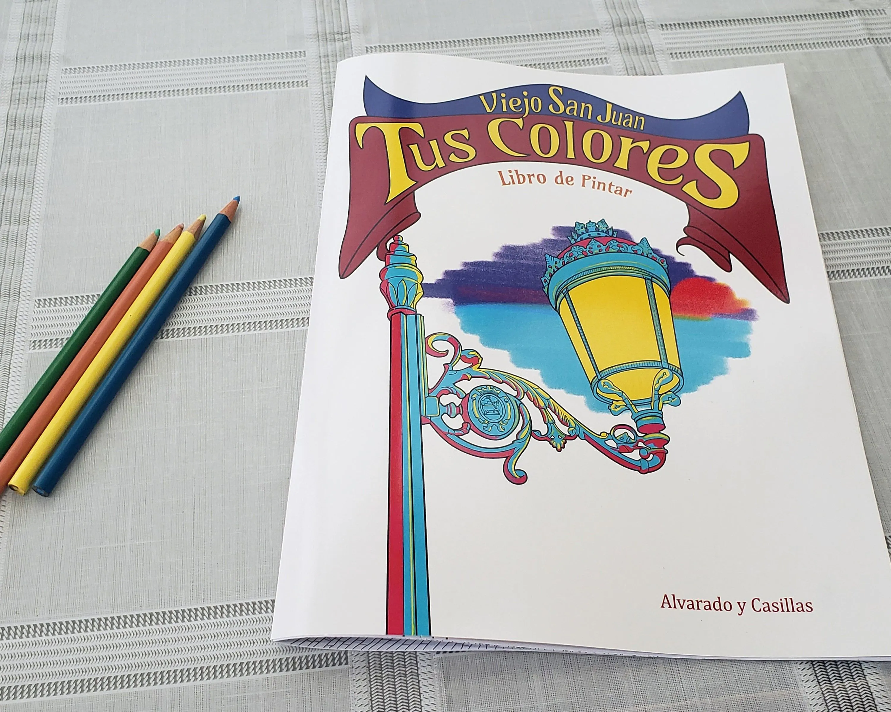 Libro para colorear Old San Juan Puerto Rico: Tus Colores - Etsy México