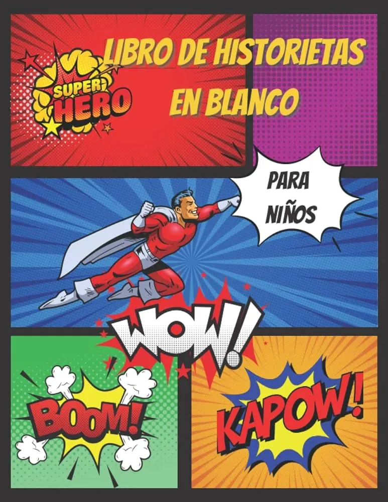 Libro de historietas en blanco para niños: Variedad de plantillas para  niños y adultos para crear sus propios cómics (Spanish Edition) :  Publishing ES, Tincube: Amazon.com.mx: Libros
