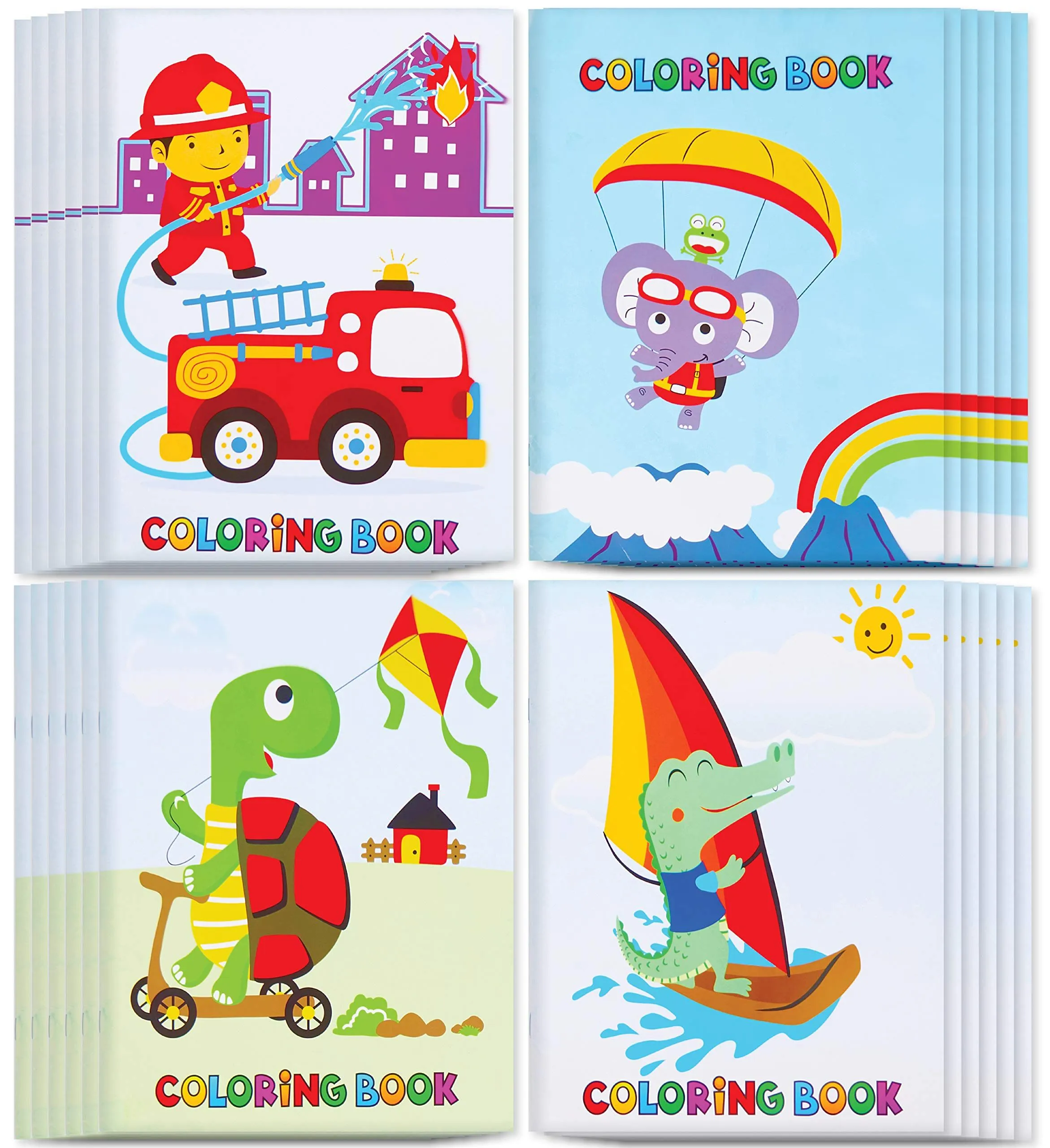 Libros para colorear de increíble valor para niños – Libros épicos para  colorear impresionantes con dibujos animados
