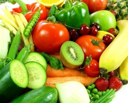 Fotomural vegetales y frutas. Mural vegetales y frutas