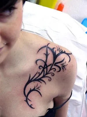 Lienzo y otros soportes: Tatoos - Enredaderas y flores Lienzo y otros soportes: Tatoos - Enredaderas y flores