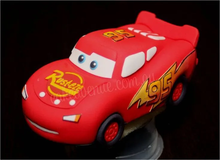Lightning McQueen cake topper | Fondant | Pinterest | Lightning ...