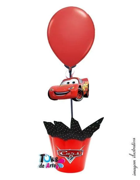 Lightning mcqueen party on Pinterest | Car Party, Race Car Party ...
